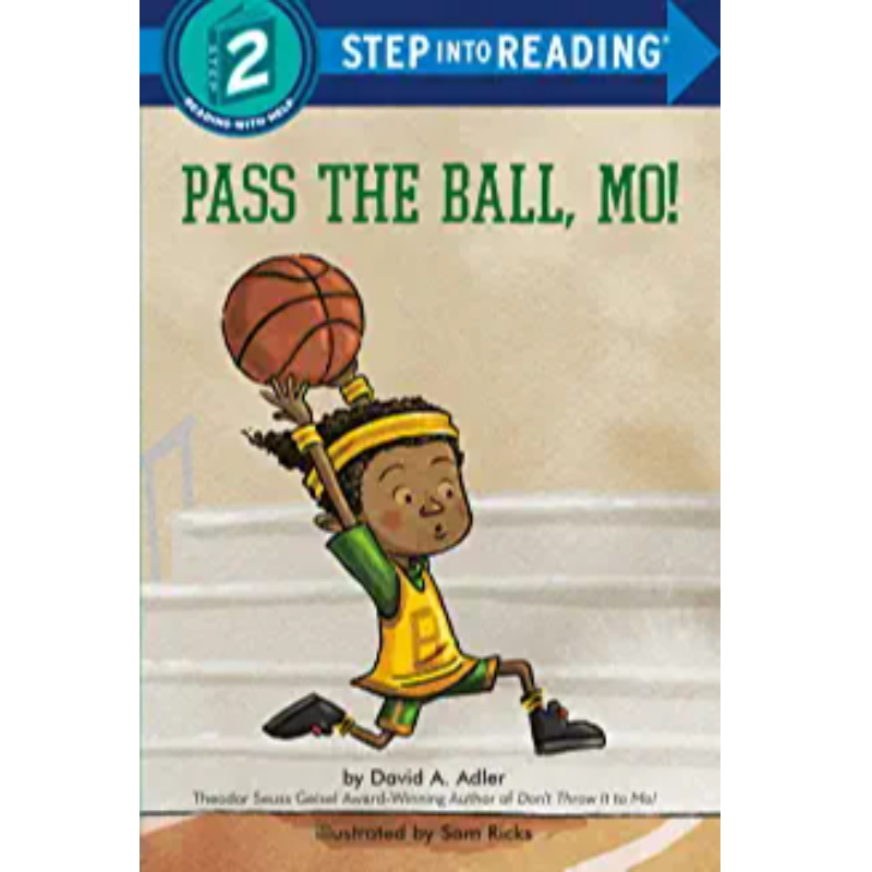 Basketball- Pass the Ball, Mo! (Lesson:  determination/perseverance) IL: K-2, RL: 1.9 Main Image