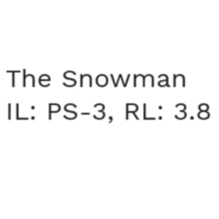 The Snowman   IL: PS-3, RL: 3.8