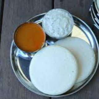 Thatu Idily (2nos) Sambar & Chutney