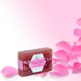 Face Care Soap With Glycerin & Rose Leaves