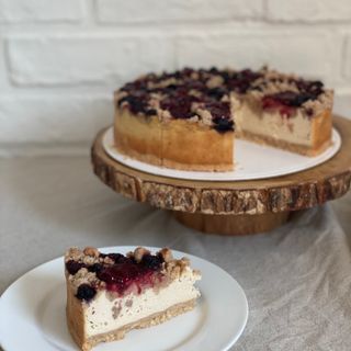 GF Berry Crumble Baked Cheesecake / 베리 베리 크럼블 치즈케익 (글루텐프리)