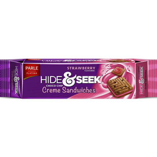 Parle Hide and Seek Biscuit, Fab Strawberry, 100g