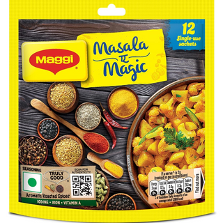 UntitledMAGGI Masala - Ai - Magic Seasoning, Vegetable Masala, 78 g Share Bag (12 Sachets)