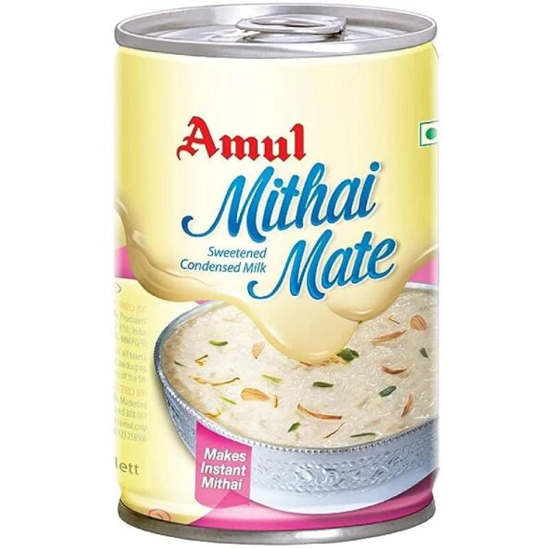 Amul Sweetened Condensed Milk Mithai Mate, 200g Tin Main Image