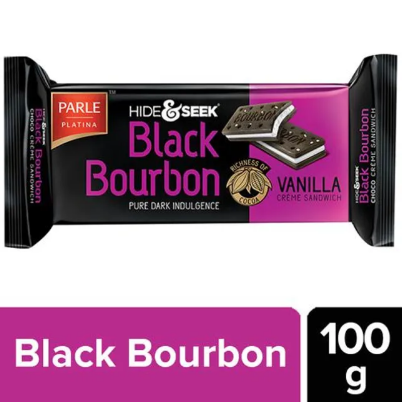 Parle Hide & Seek - Black Bourbon Vanilla, 100 g Pouch Main Image