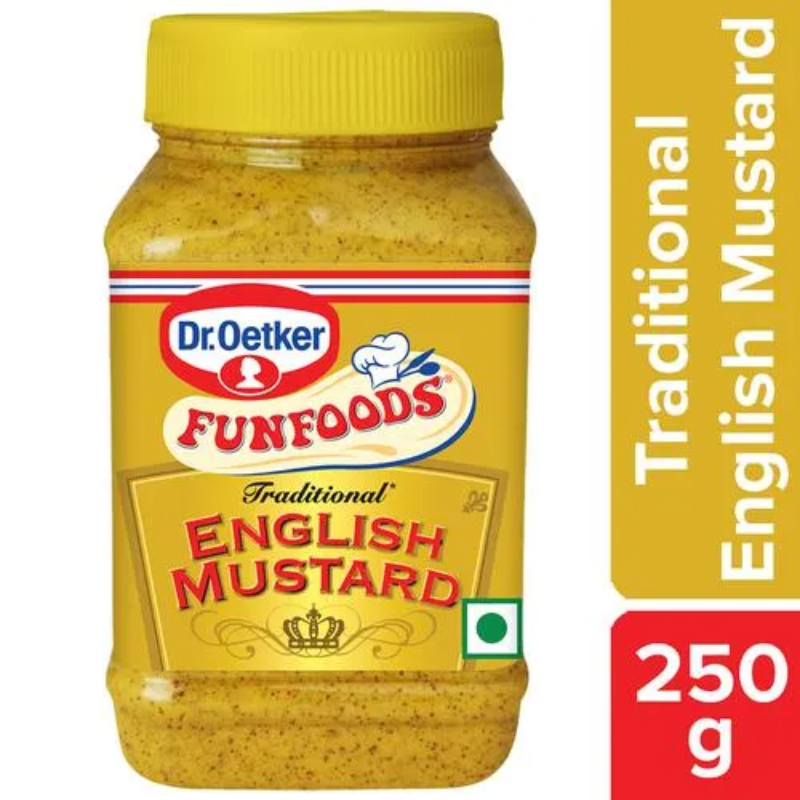 Dr. Oetker FunFoods Traditional English Mustard, 250 g Main Image