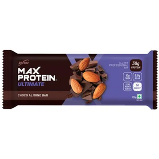 RiteBite Max Protein Bar Ultimate Choco Almond 30gm Protein Bar - Sugar Free Healthy Protein Snacks, 100 g