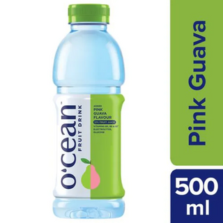 O'cean Pink Guava Flavoured Water, 500ml