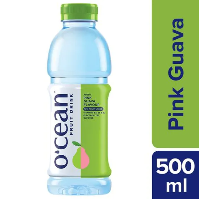 O'cean Pink Guava Flavoured Water, 500ml Main Image