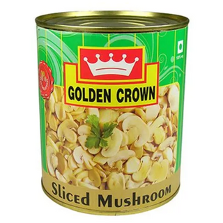 Golden Crown Sliced Mushroom, 800 g Tin