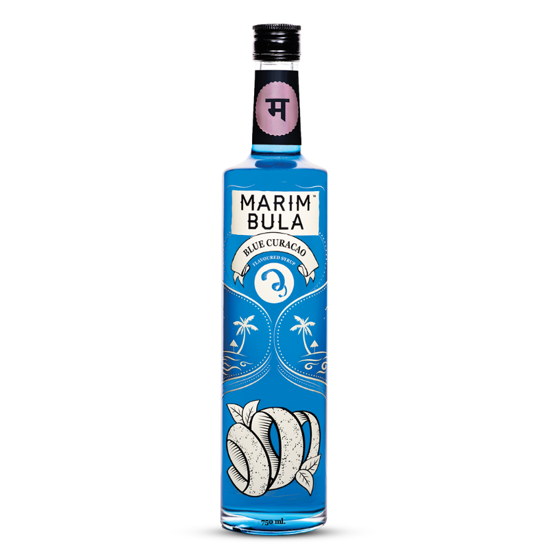 Marimbula Blue Curacao 1 L (Flavored Syrup) Main Image