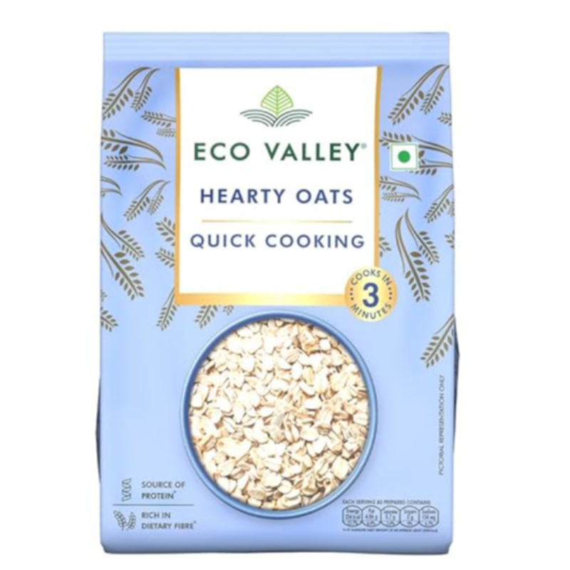 Eco Valley Hearty White Oats, 1kg Main Image