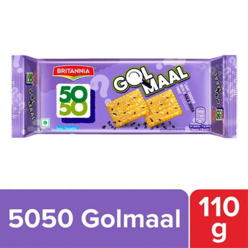 Britannia 50-50 Gol Maal Cracker,  Main Image