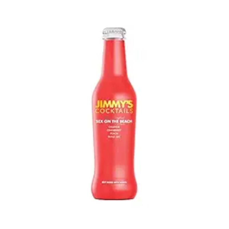 JIMMY'S COCKTAILS Non Alcoholic Beverage - Sex On The Beach Mixer, 250 ml Multipack Main Image