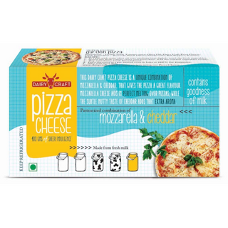 Dairy Craft Pizza Cheese - Mozeralla & Cheddar (200 g) Carton