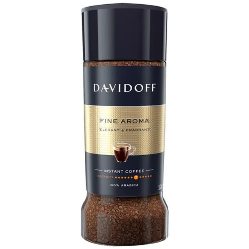 Davidoff Fine Aroma Instant Coffee, 100 g Bottle Main Image