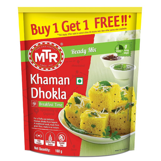 MTR Instant Khaman Dhokla Mix 160g, (Buy 1 Get 1 Free)