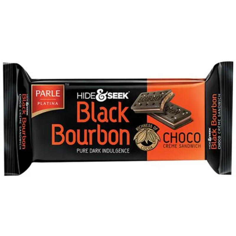 Parle Hide & Seek - Black Bourbon Choco, 100 g Pouch Main Image