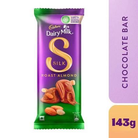 Cadbury Dairy Milk Silk Roased Almond (143 g)