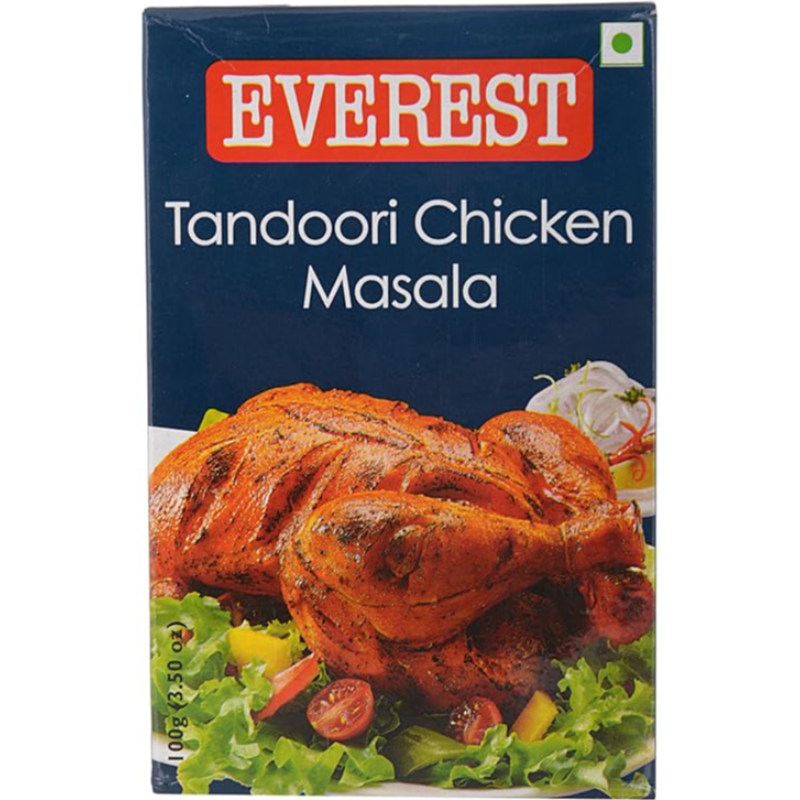 Everest Tandoori Chicken Masala Powder, 100 Gram Carton Main Image