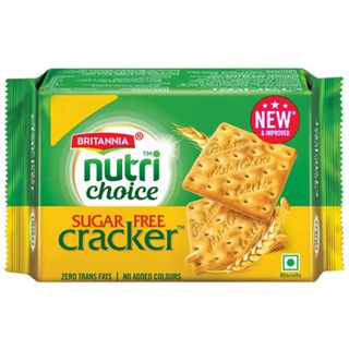 BRITANNIA Nutrichoice Sugar Free Cracker Salted Biscuit  (300 g)