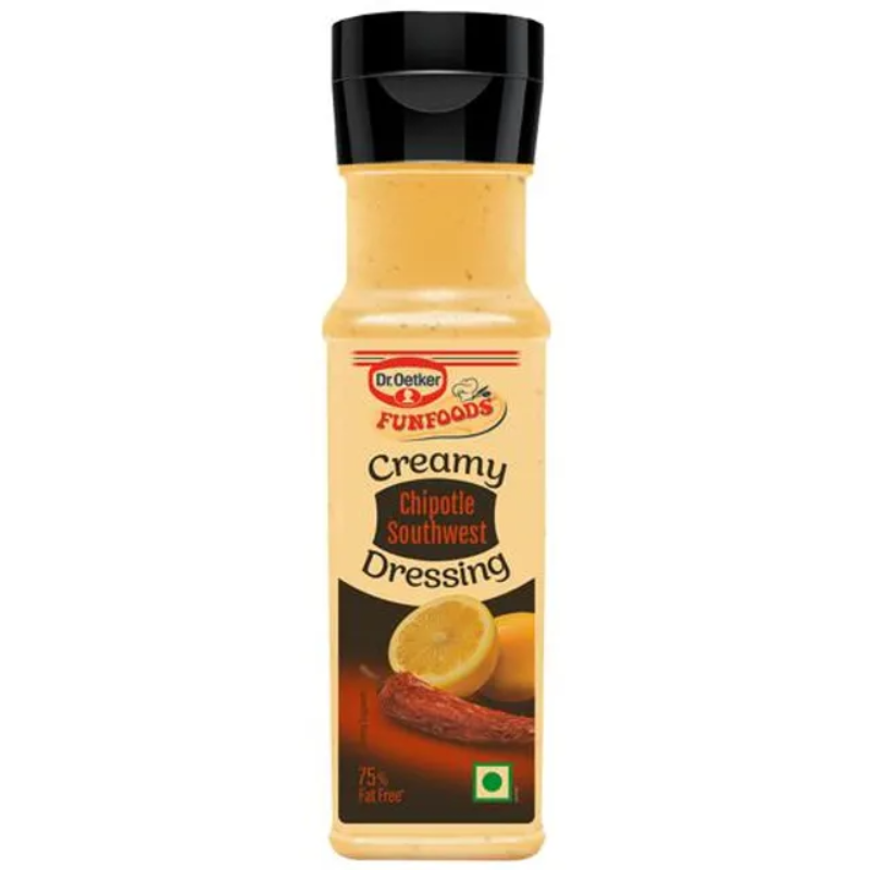 Dr. Oetker Funfoods Creamy Chipotle Southwest Dressing, 210g