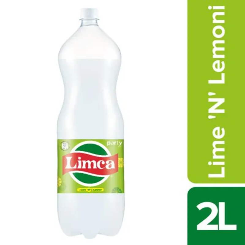 Limca Soft Drink - Lime & Lemon Flavoured, 2 L PET Bottle Main Image