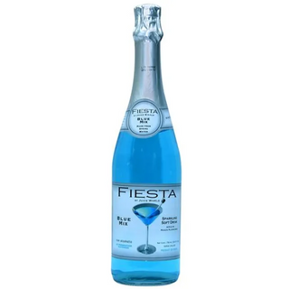 FIESTA Fiesta Sparkling Blue Drink, 750 ml Glass Bottle