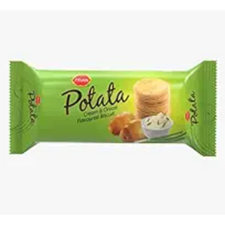 Pran Potata Cream & Onion Flavoured Biscuit Original Imported - 75Gm