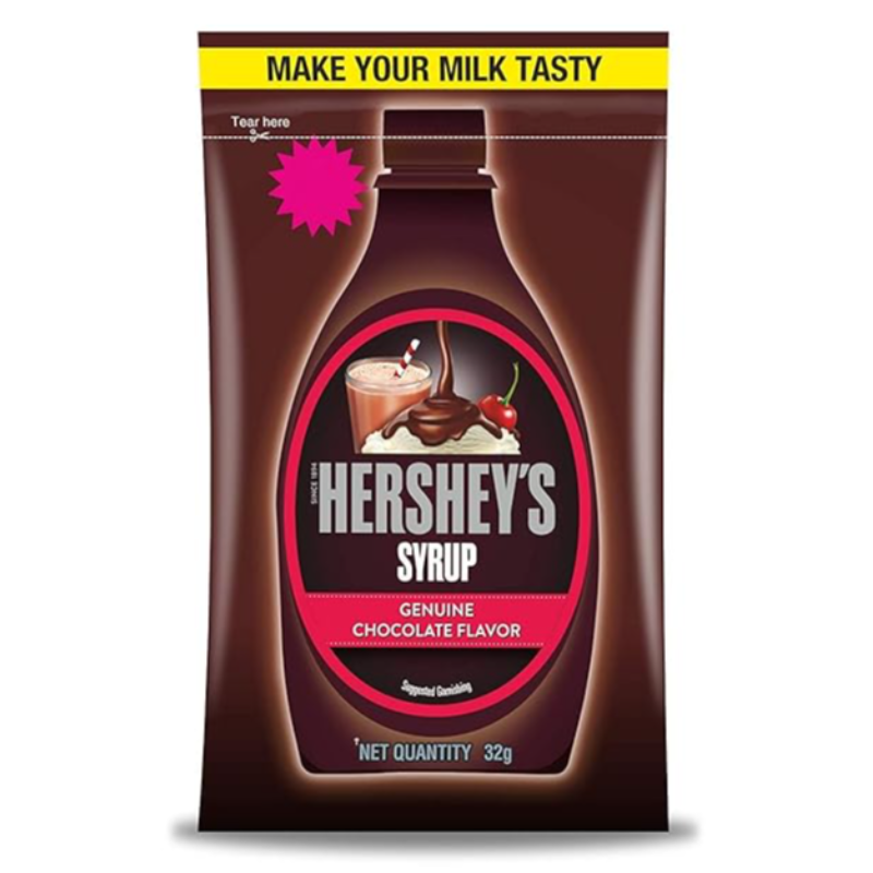 Hershey's Chocolate Syrup Sachet, 32g