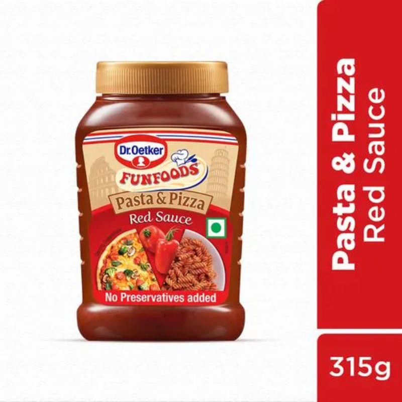 Dr. Oetker Funfoods Pasta & Pizza Red Sauce, 315 g Main Image