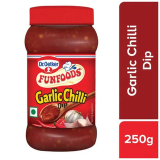 Dr. Oetker FunFoods Garlic Chilli Dip, 250 g