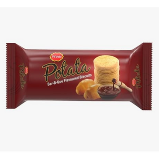 Pran Potata Bar B Que Flavoured Biscuit Original Imported - 75Gm