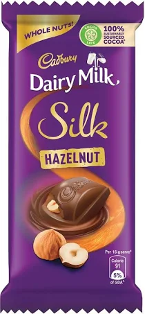 Dairy Milk Silk Hazelnut (143 gm)