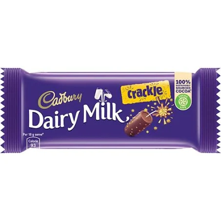 Cadbury Dairy Milk Crackle Chocolate Bar, 36 g