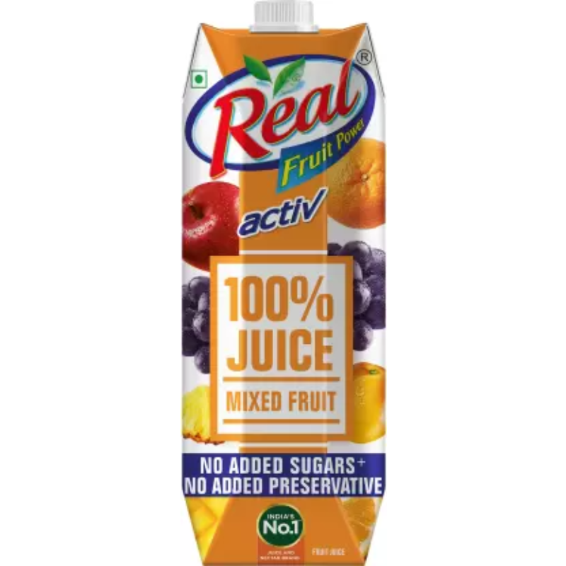 Real Activ 100% Mixed Fruit Juice  (1 L) Main Image