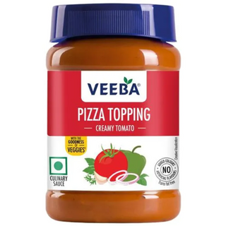 VEEBA Pizza Topping Creamy Tomato Pizza Topping Sauce, 280 g