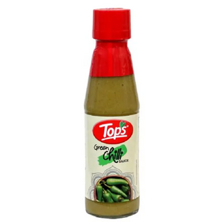 Tops Sauce - Green Chilli, 200 g Bottle