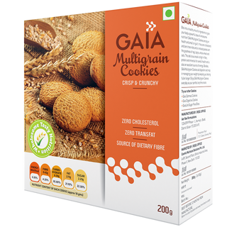 Gaia Cookies - Multigrain, 200 g 