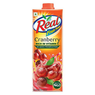 Real Fruit Power - Cranberry (1L Pack)