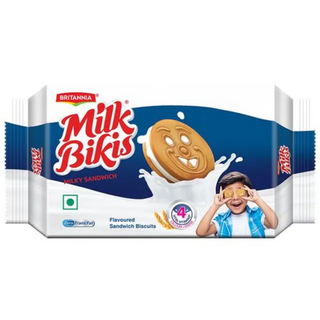 Britannia Milk Bikis Milky Sandwich Biscuits 200 g