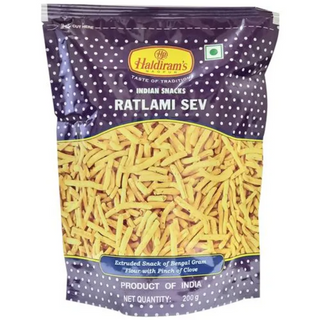 Haldiram's Namkeen - Ratlami Sev, 400g, 200g