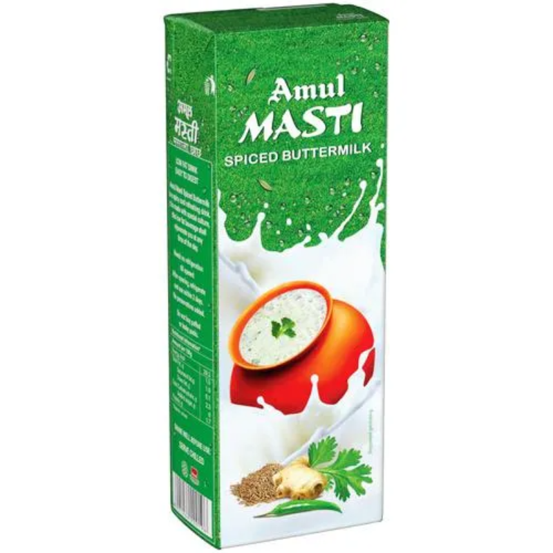 Amul Masti Buttermilk - Spice, 200 ml Carton Main Image