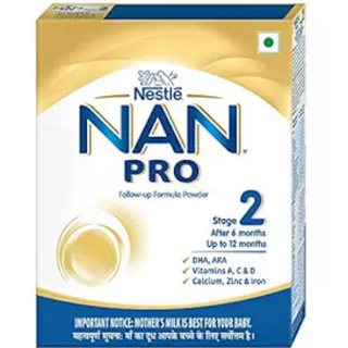 Nestle NAN PRO 2 Follow-up Formula Powder - After 6 months, Stage 2, 400g Bag-In-Box Pack