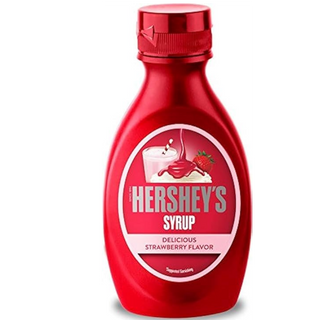 HERSHEY's Strawberry Flavored Syrup|Delicious Strawberry Flavor,Liquid|200 G Bottle