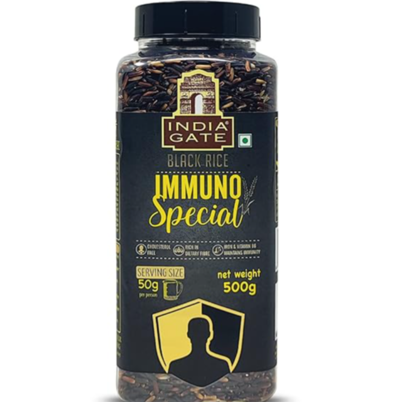 India Gate Black Rice Immuno Special 500 gms Main Image