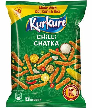 Kurkure Namkeen - Chilli Chatka Flavour, 70 g