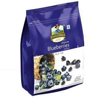 JEWEL FARMER Wild Blue Berries, Cholesterol & Gluten Free Fresh Whole Dried Fruits, Rich In Fiber & Anti-oxidants (150g)