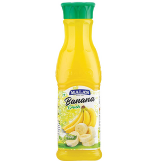 Mala's Fruit Crush - Banana, 750 ml