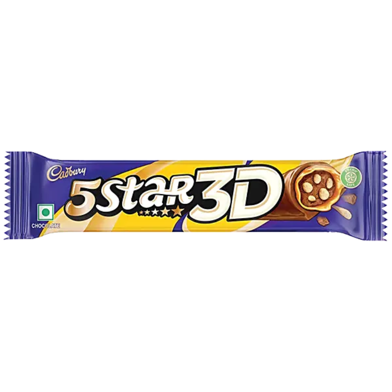 Cadbury 5 Star 3D Chocolate Bar 42 g Main Image